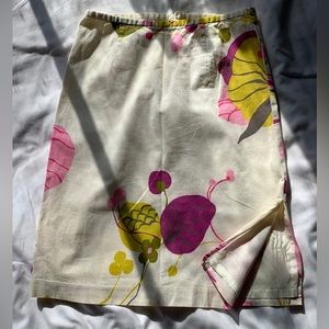 Trina Turk floral skirt
